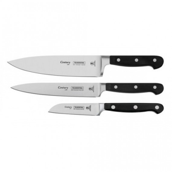 Набор из 3-х ножей 24099/037 (Tramontina Century) 